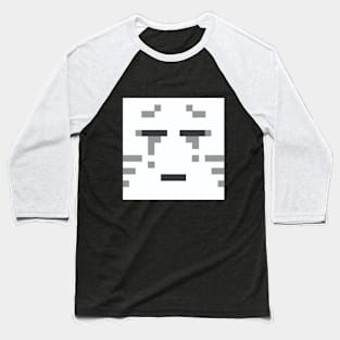 Pixel Ghost Baseball T-Shirt